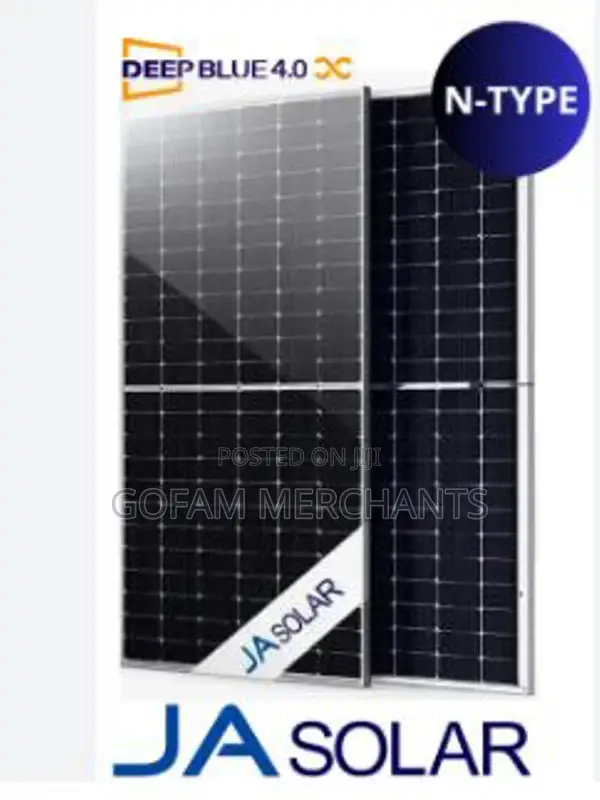 Jam72ja Solar 590w Jam72d40-590/Mb Bifacial