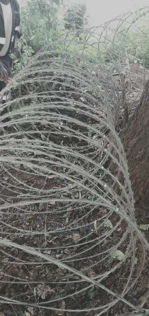 Galvanized Razor Fence