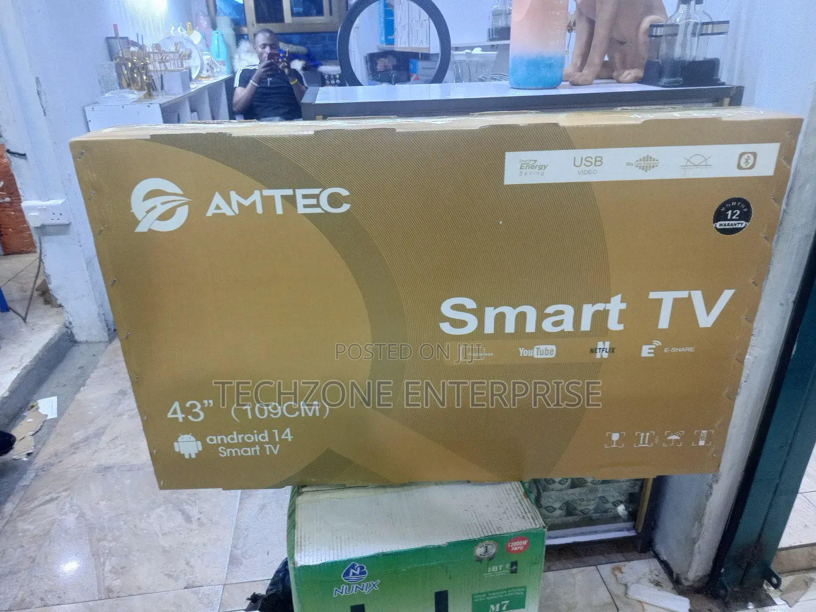 Amtec 43 Inches Smart Tv With Dolby Audio
