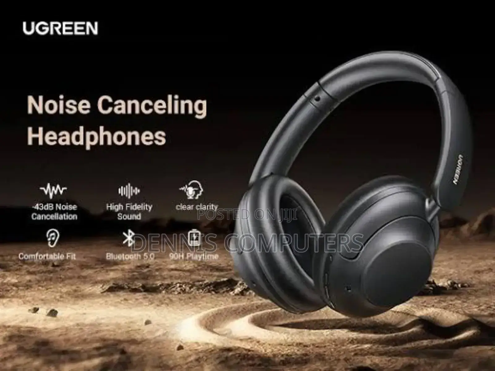 Ugreen Hitune Max5c Hybrid Active Noise -Cancelling Headphones