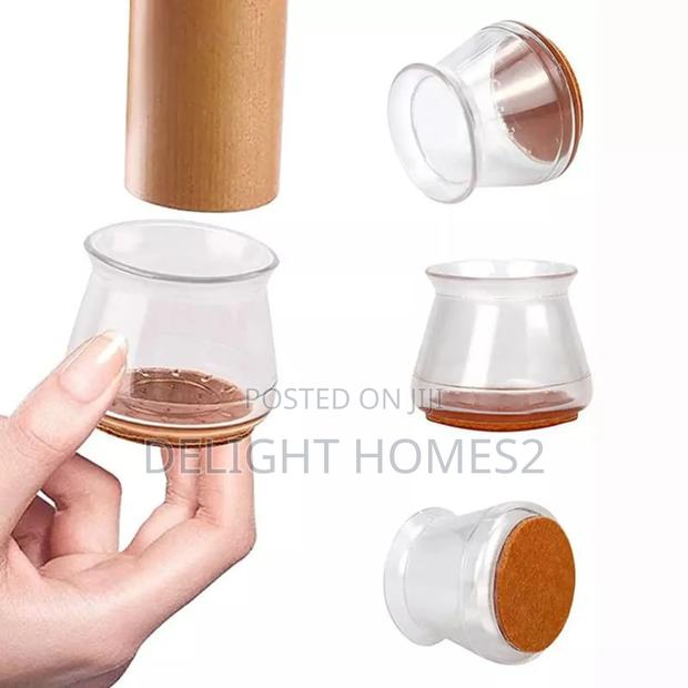 Anti-Slip Silicon Furniture Leg Protection Cover_cu