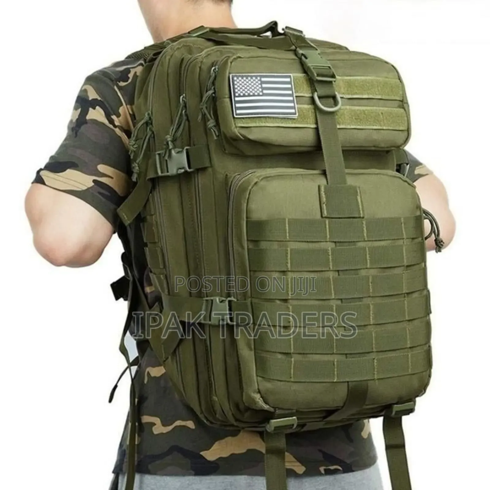 *50l Outdoor Tactical Camping Backpack*
Material: Oxford 900d