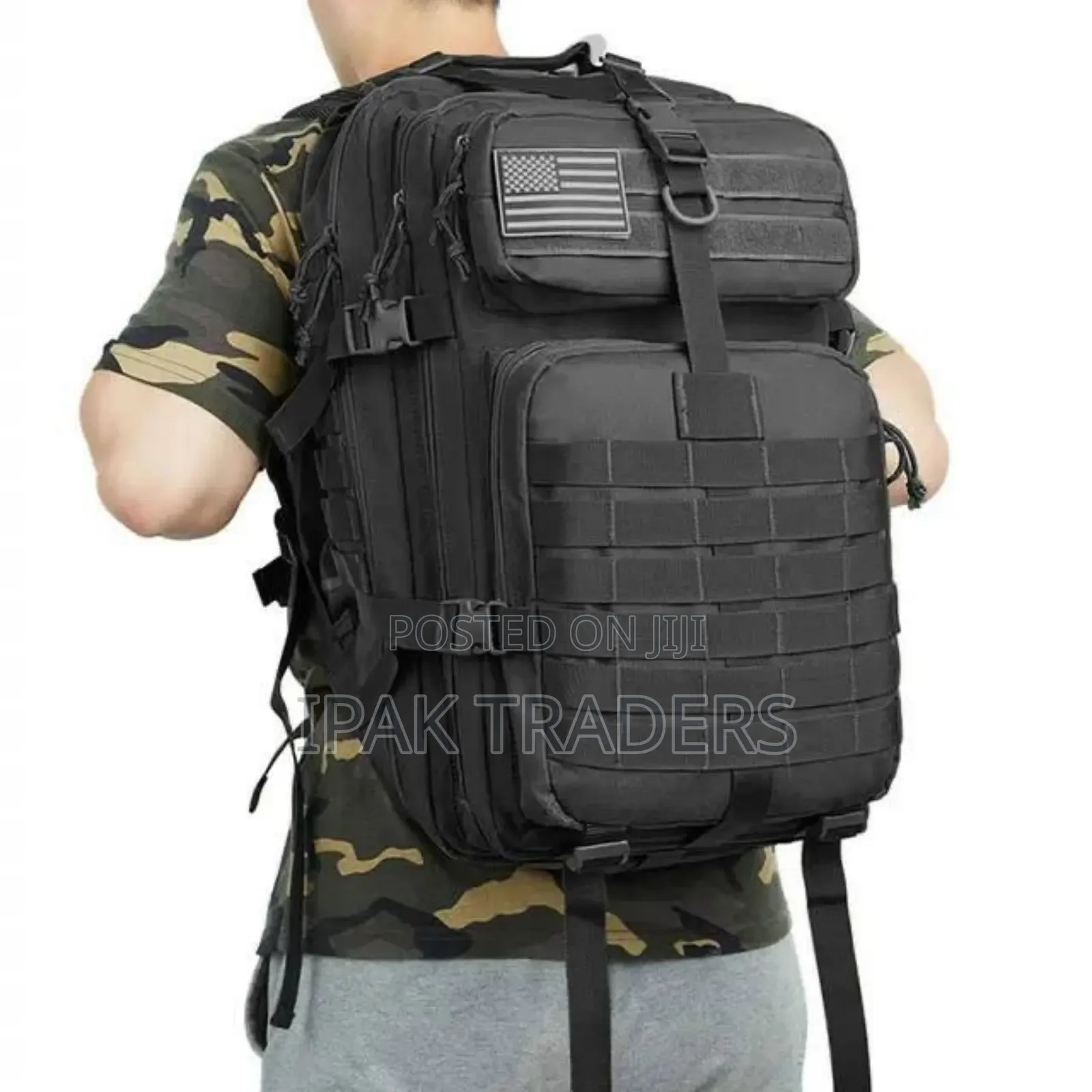 *50l Outdoor Tactical Camping Backpack*
Material: Oxford 900d