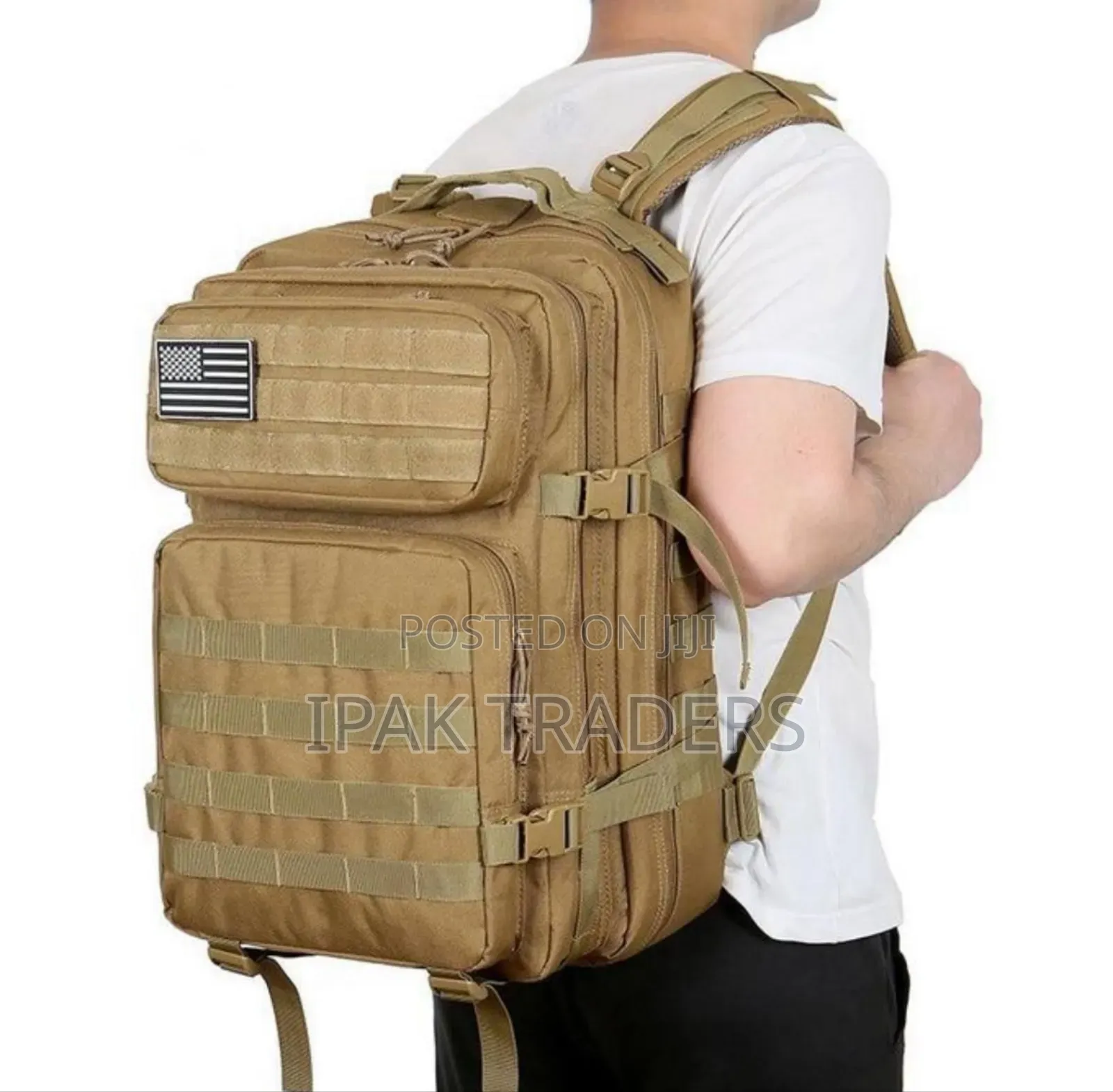 *50l Outdoor Tactical Camping Backpack*
Material: Oxford 900d