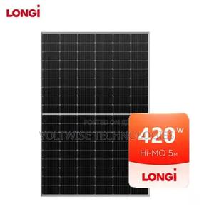 420w Longi Monocrystaline Solar Panel - main view
