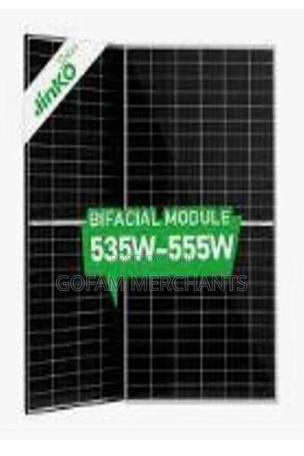 Jinko 550w 36v Monocrystalline Solar Panel 25 Years Warrant