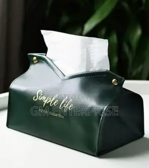 *Simple Life Leather Serviette Holder