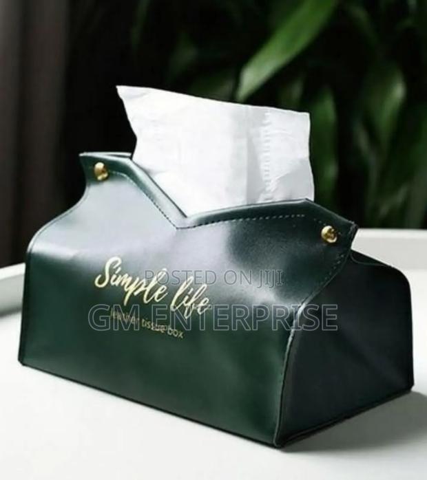 *Simple Life Leather Serviette Holder