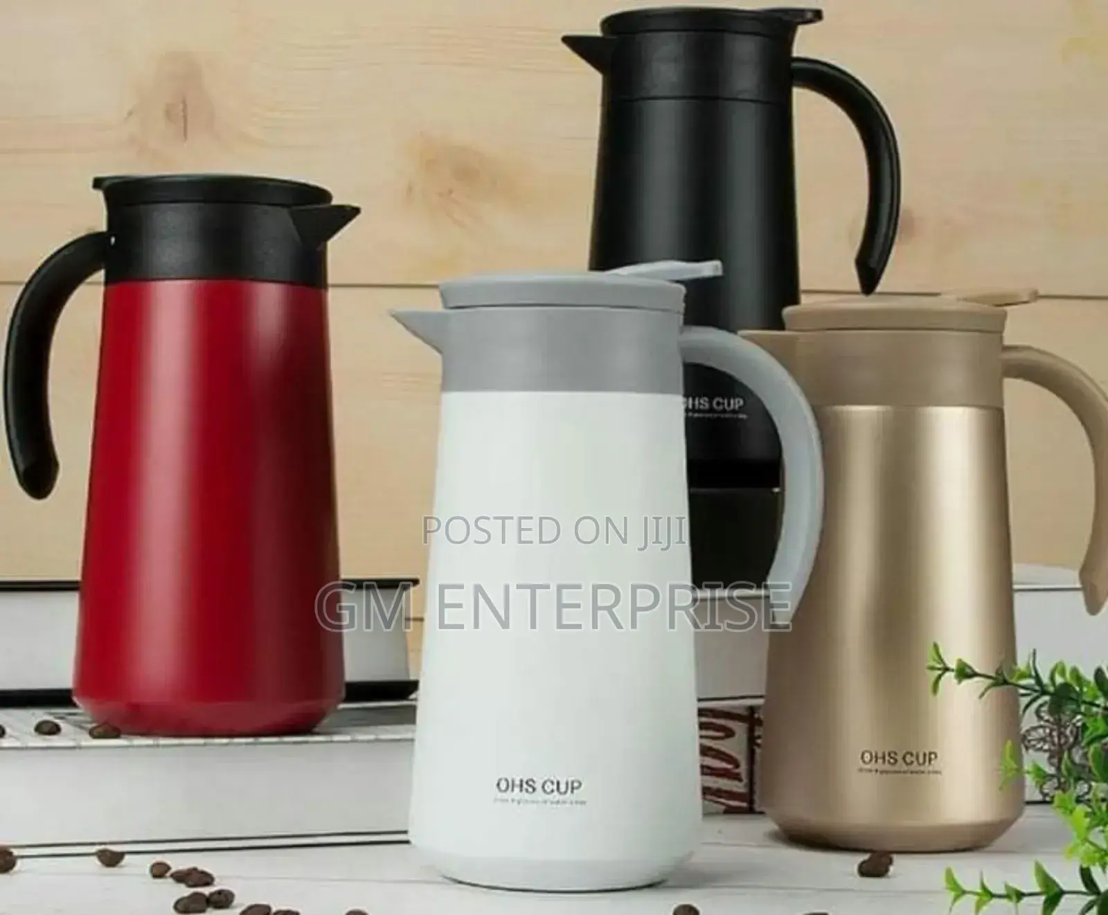 *Classy Unbreakable Thermos Hot/Cold