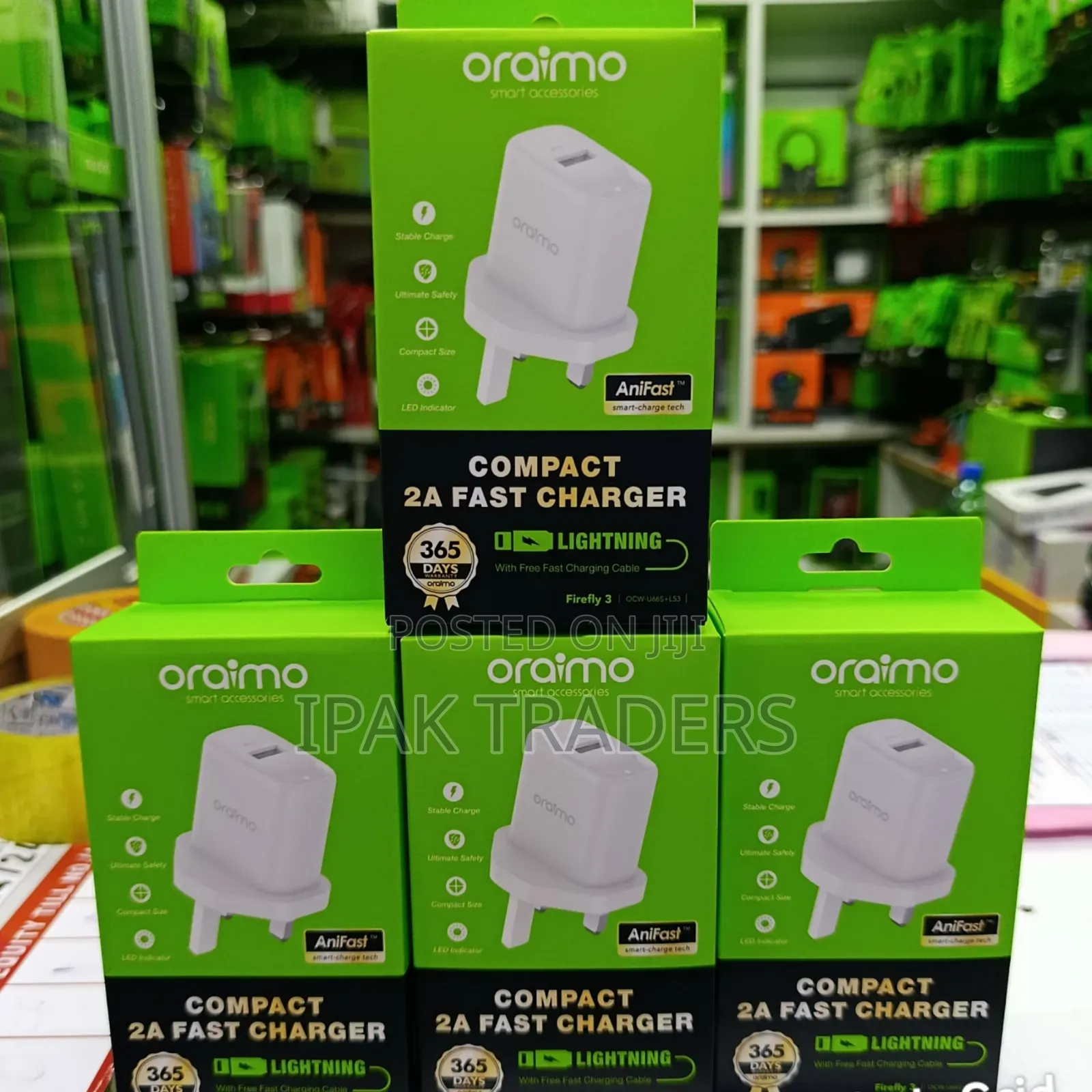 Full iPhone Charger White