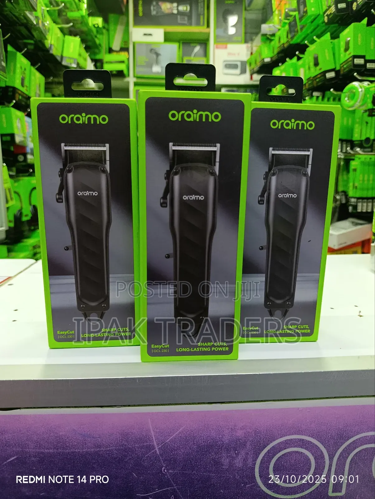 Oraimo Easycut Super Powerful Adjustable Hair Clipper