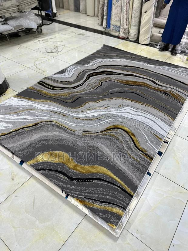 Gold/Brown Quality Levi Carpets - main view