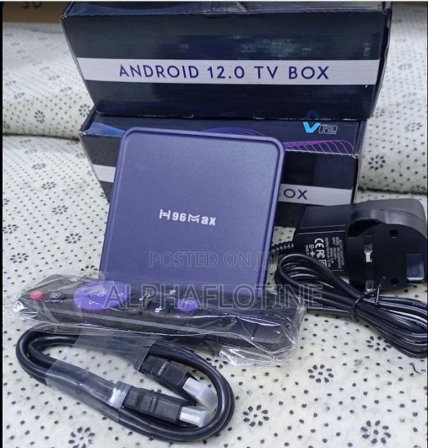 H96 Max V12 Android 12 Set Top Box Rockchip Rk3318 - main view