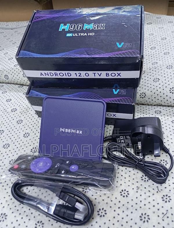 H96 Max V12 Android 12 Set Top Box Rockchip Rk3318 - thumbnail 2