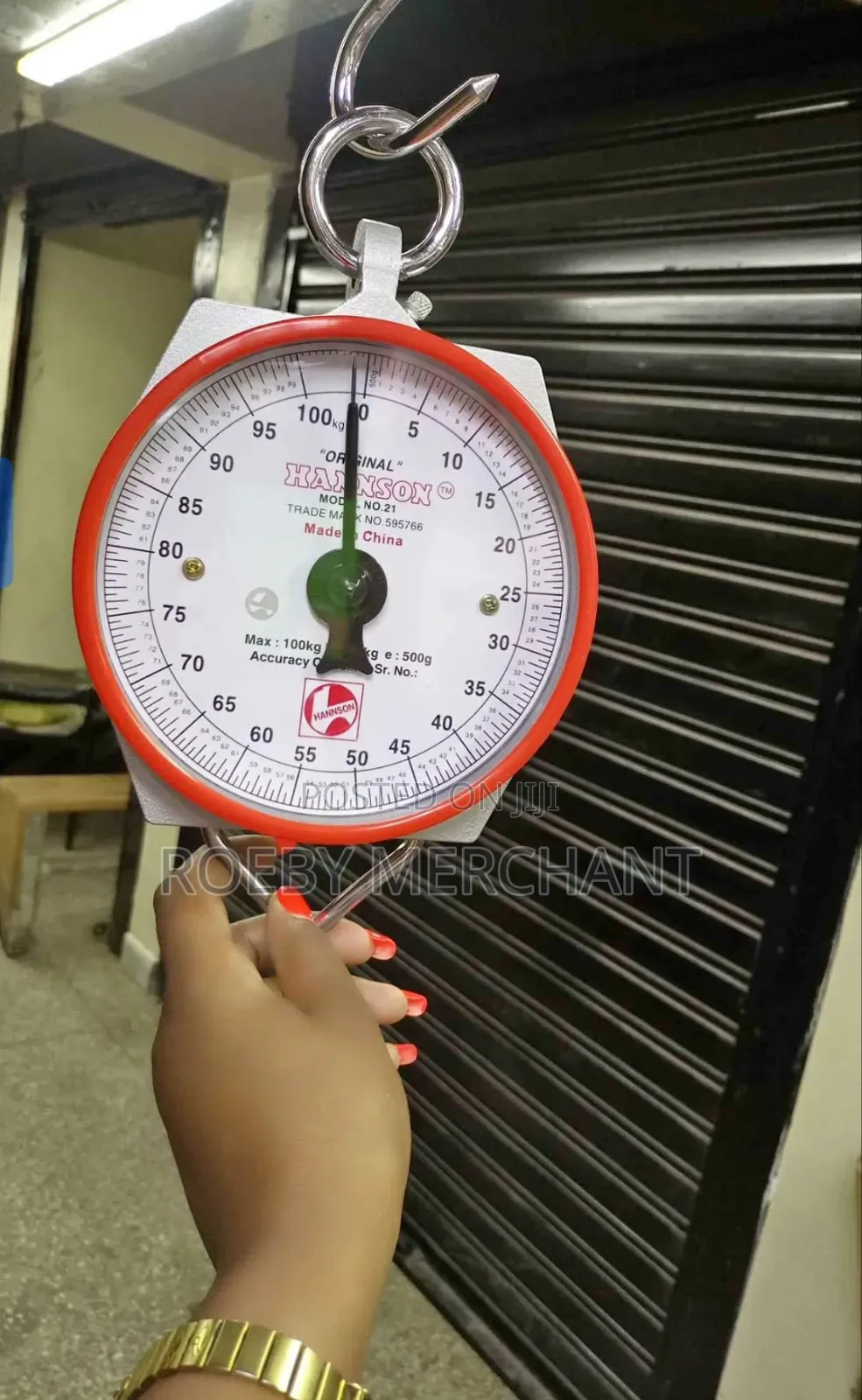 Hanson Scale/Original Hanson Scale 100kgs