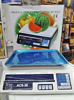 Digital Weighing Scale/Acs 30 Flat Scale - thumbnail 2