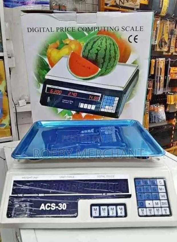 Digital Weighing Scale/Acs 30 Flat Scale - main view