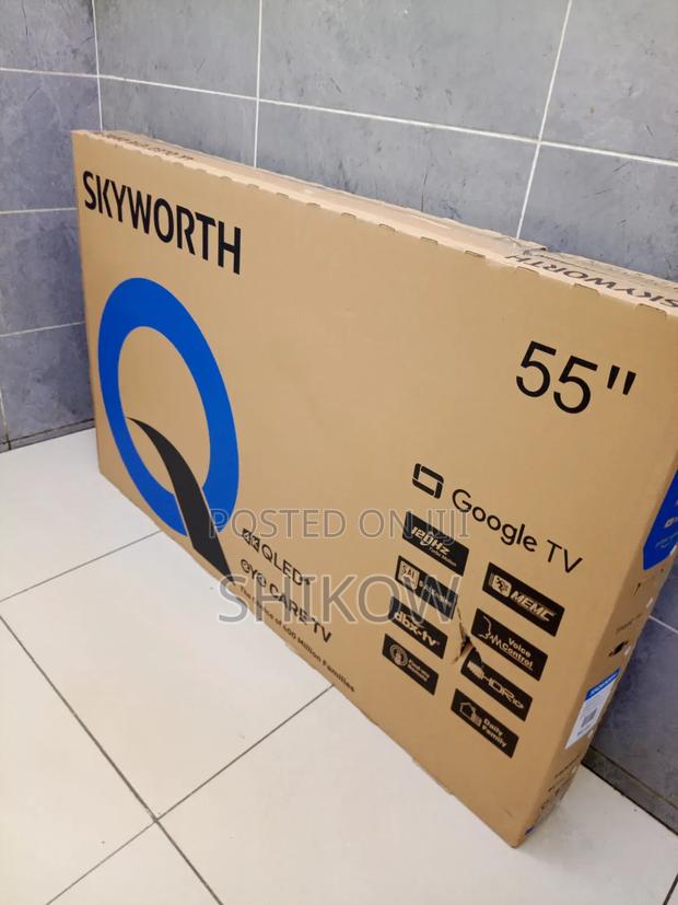 Skyworth 55-Inch Qled+ Frameless Google Tv. - thumbnail 2