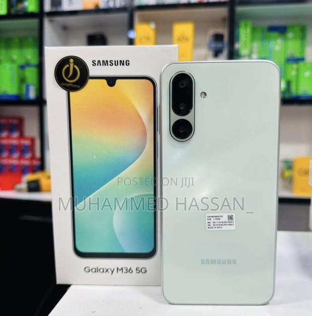 New Samsung Galaxy M36 5G 128 GB Blue - thumbnail 2