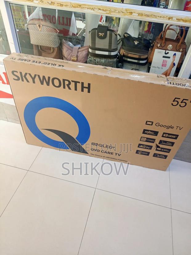 Skyworth 55" Qled+ Google Tv – Premium Display With Eye Protection