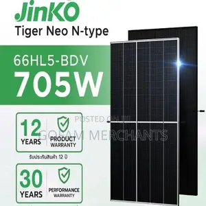 Jinko 710w 705w 700w N Type Topcon Bifacial Solar Panel