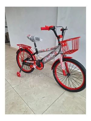 Red BMX With Back Seat