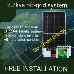 2.2kva Powerful Solar System - main view