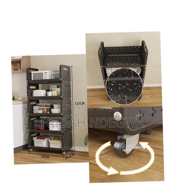 *Kitchen Basket Household Storage Rack