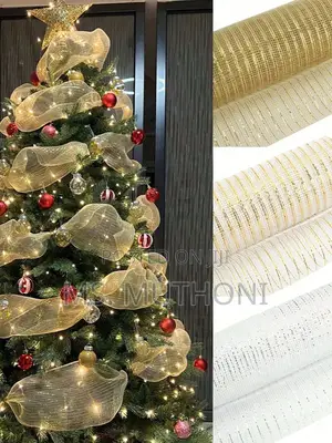 10 M Versatile Decorative Mesh Ribbon