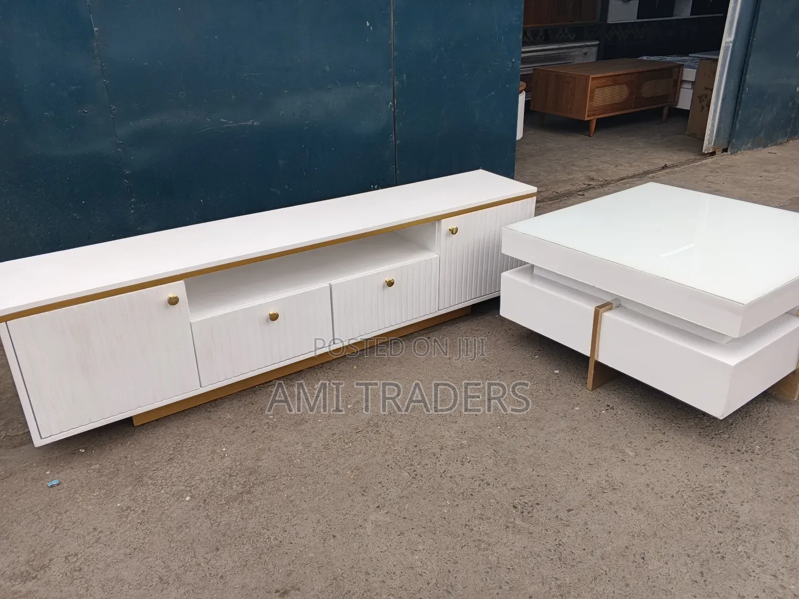 White Tv Stand Coffee Table