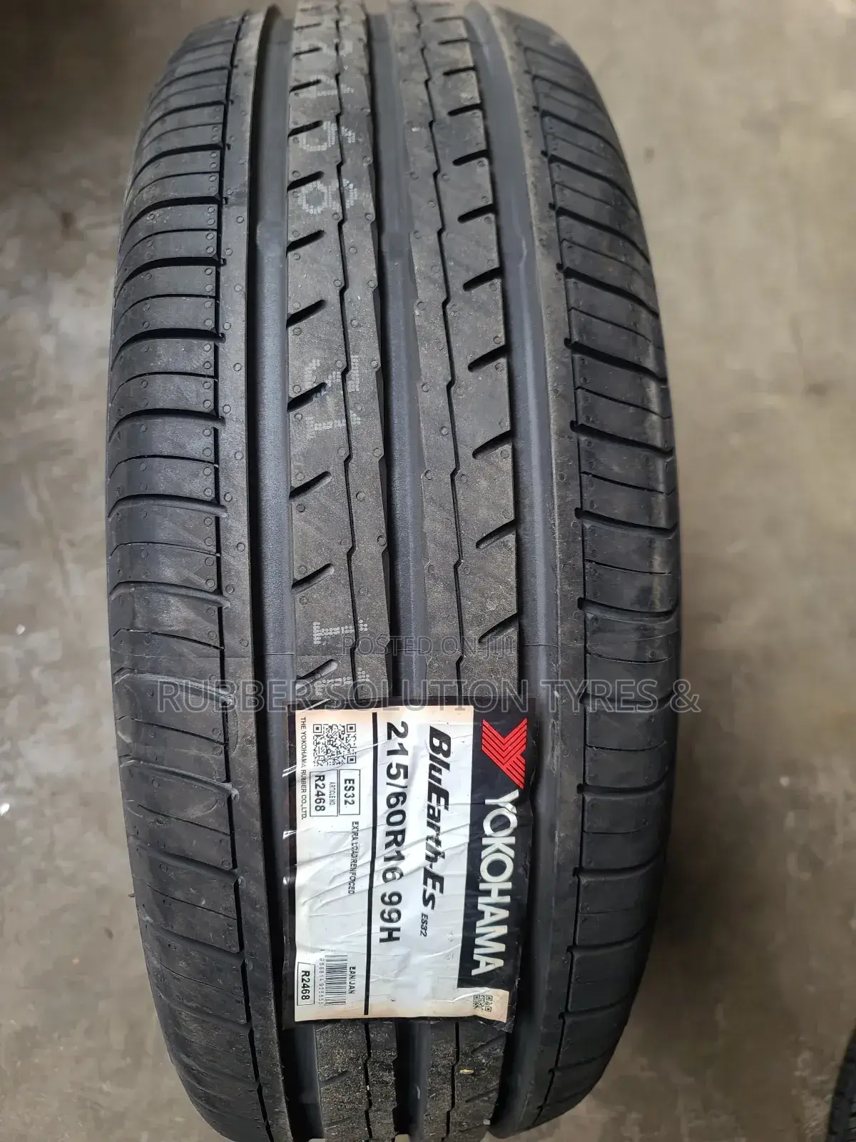 215/60r16 Yokohama Tyres 99h Bluearth