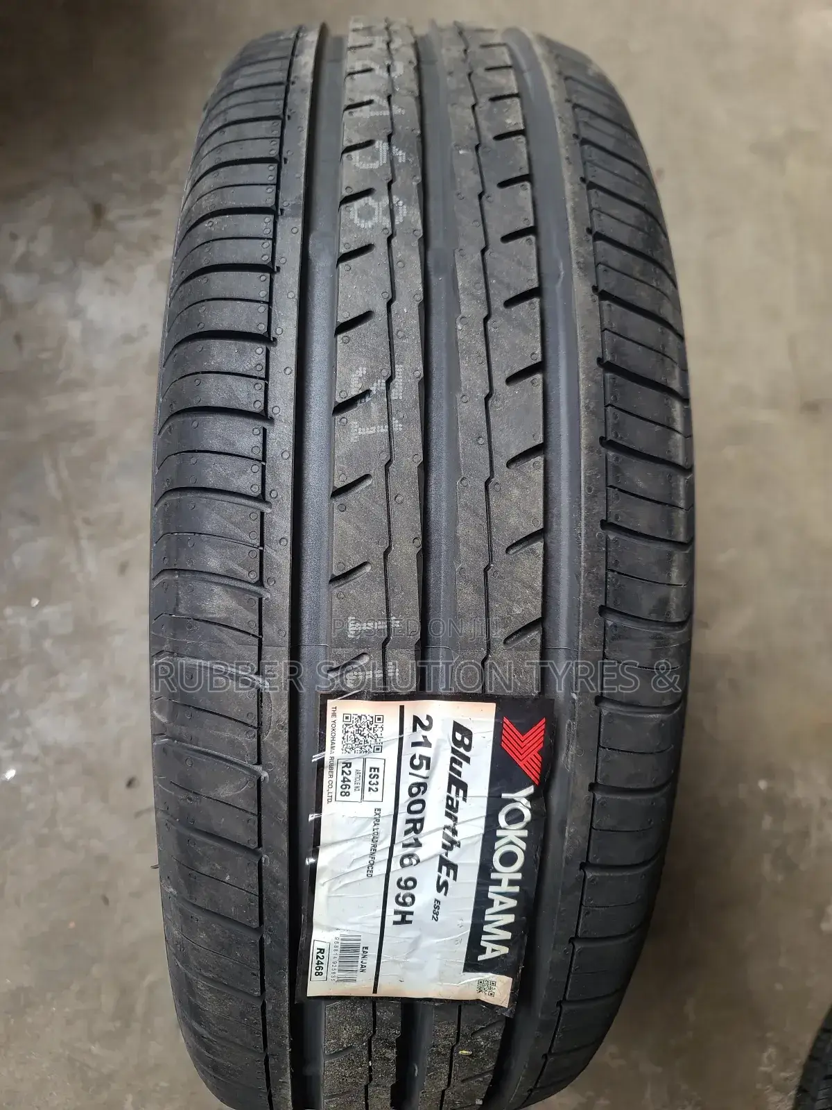 215/60r16 Yokohama Tyres 99h Bluearth
