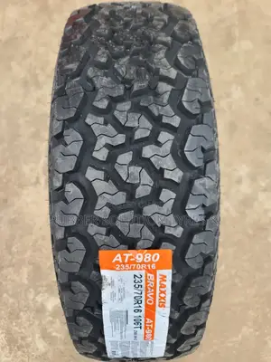 235 /70 R16 Maxxis Tyres Bravo a/T-980 All-Terrain Made in Thailand