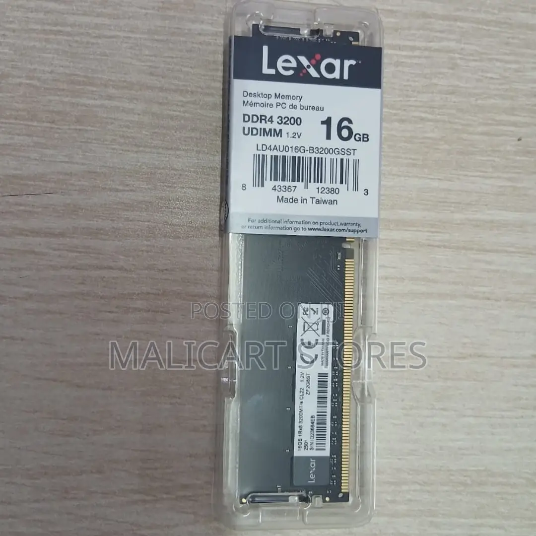 Lexar Ddr4 3200 Udimm 16gb Desktop Ram