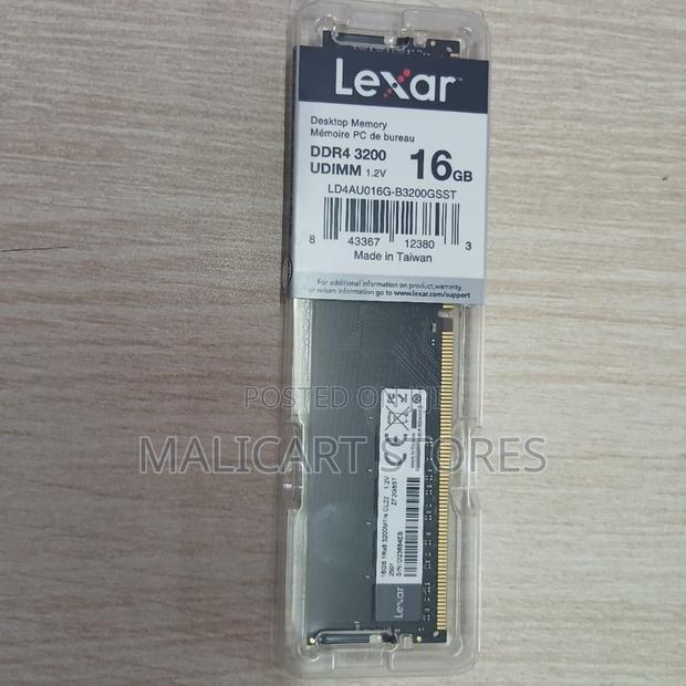 Lexar Ddr4 3200 Udimm 16gb Desktop Ram