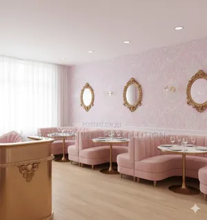Soft Pink Floral Wallpaper 0.53x10 Meters Uses Glue