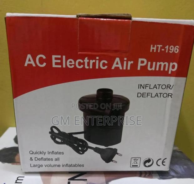 Ac Electric Air Pump With 3 Nozzles