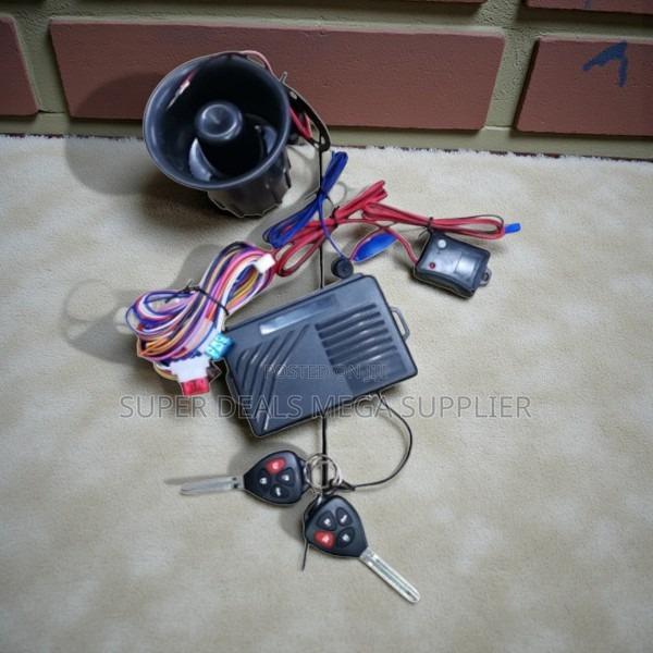 Universal Car Security System With Flip Keys and Loud Siren