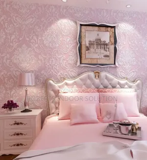 Sweet Blush Floral Wallpaper 0.53x10 Meters Uses Glue