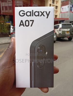 New Samsung Galaxy A07 4G 128 GB Black - main view