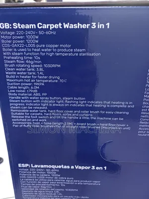 3 In 1 Wet And Dry Carpet Washing Machine Vacuum Cleaner