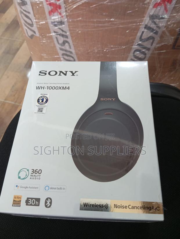 Sony Wh-1000xm4 Wireless Noise Cancelling Headphones - main view