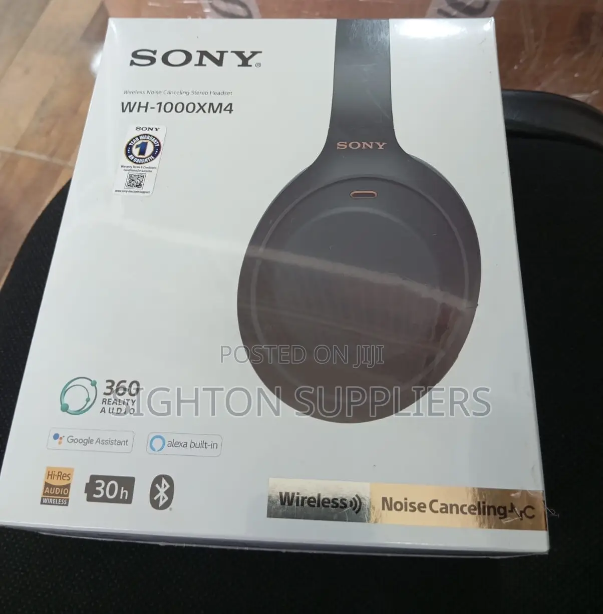 Sony Wh-1000xm4 Wireless Noise Cancelling Headphones