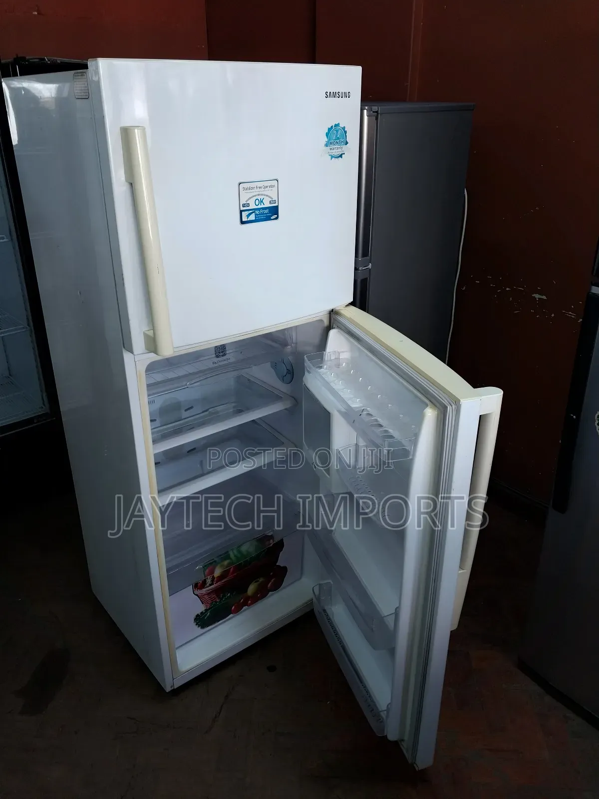 White Samsung Refrigerator