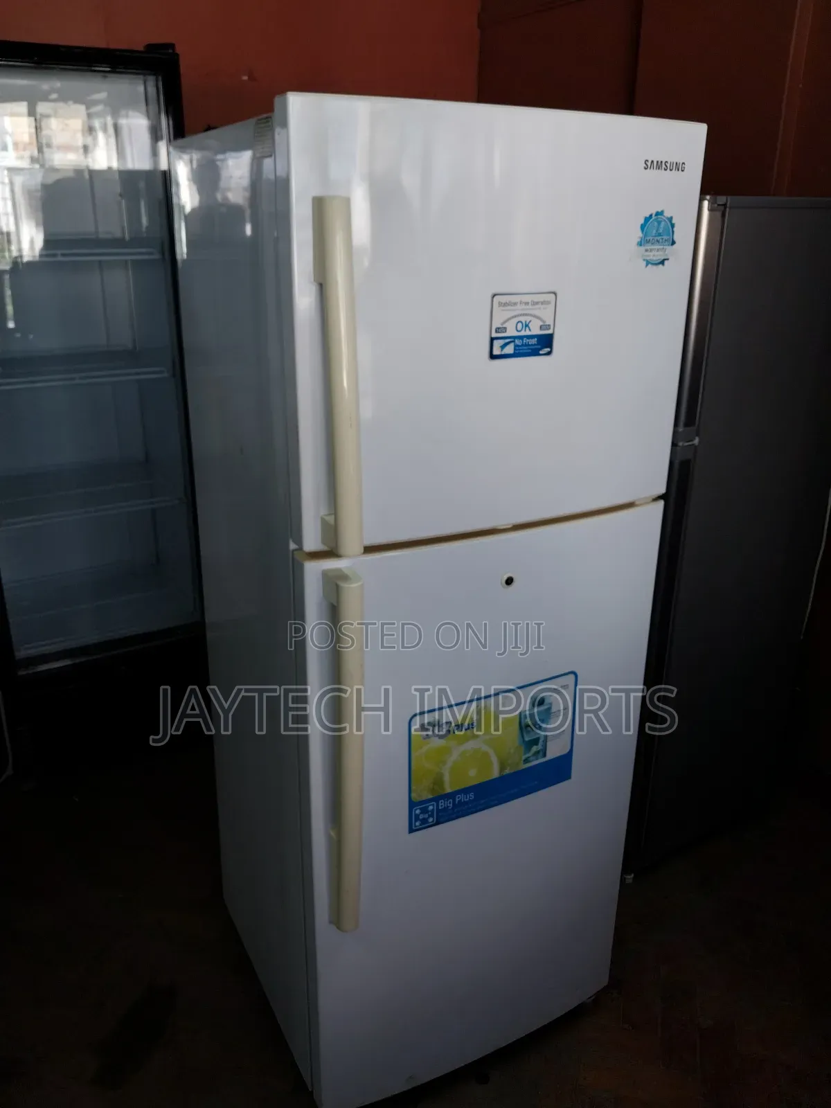 White Samsung Refrigerator