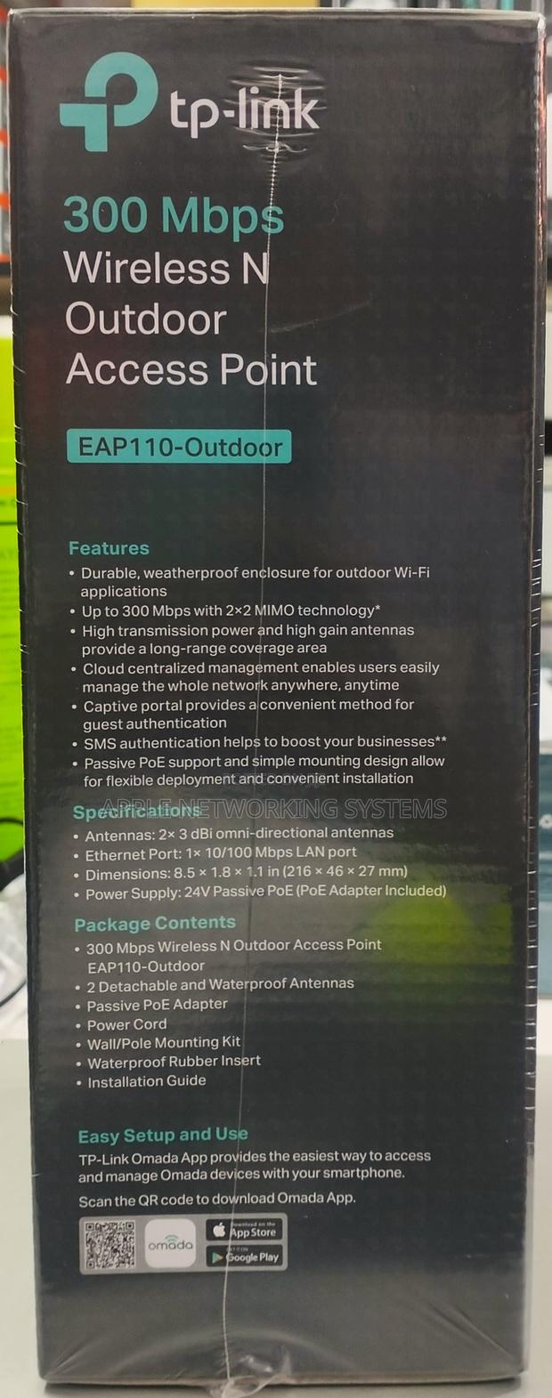 Tp-Link Eap110-Outdoor Access Point - thumbnail 3
