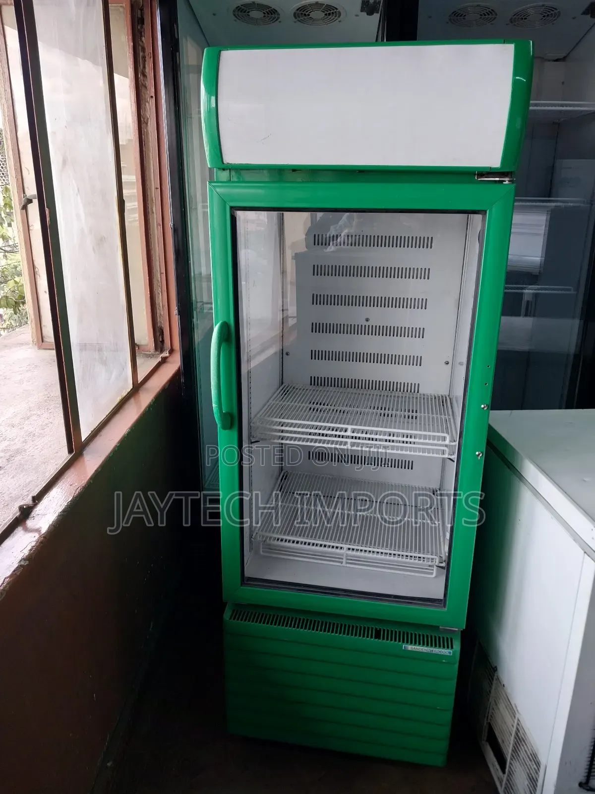 Clean Green Display Fridge
