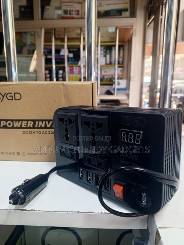 Bygd Car Charger Power Inverter 12v Dc To 220v Ac Adapter