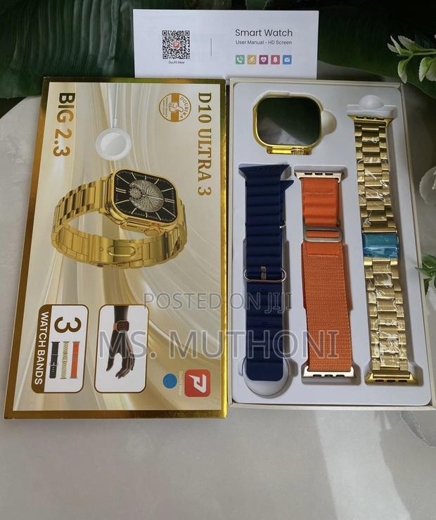 Smart Watch ,3 Interchangeable Straps (Ios / Android Compartible ) - main view