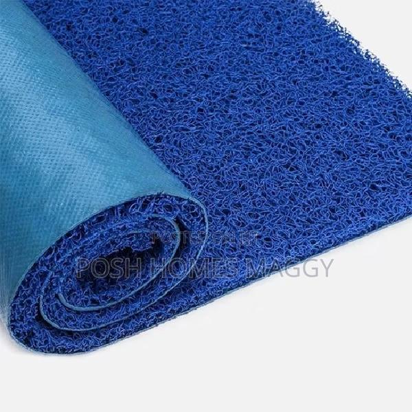 PVC Anti Slip Blue Carpets - main view